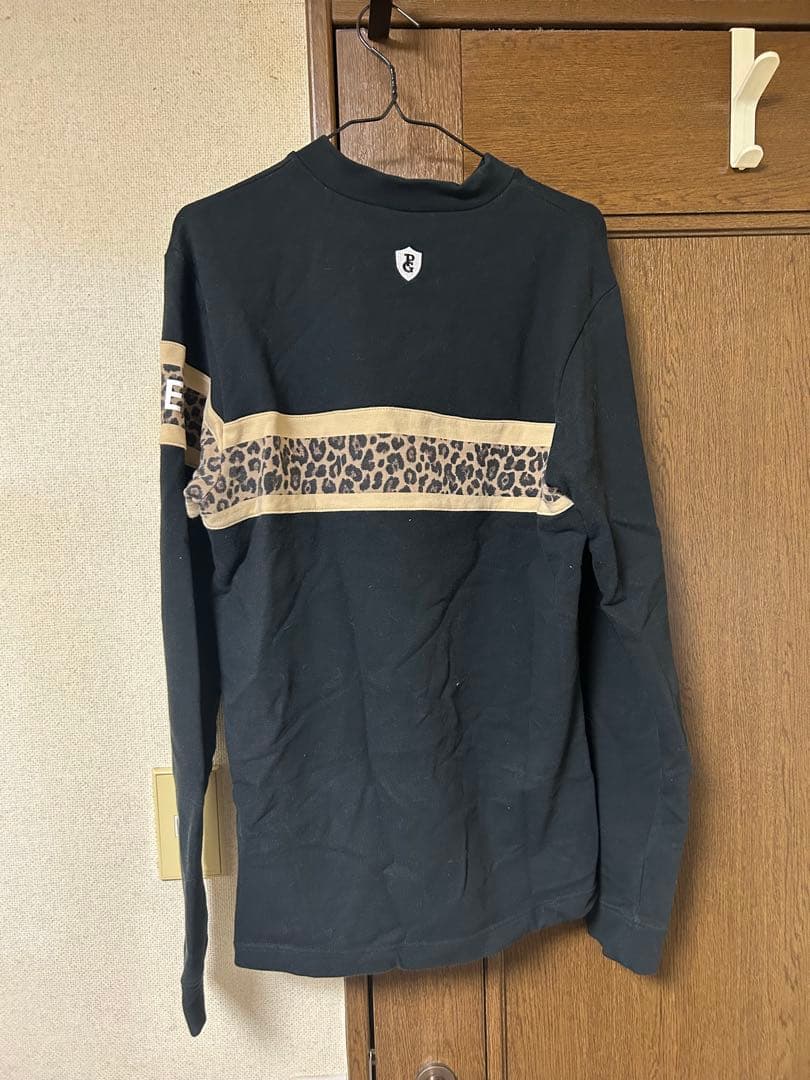 PEARLY GATES レオパード柄ジャケット、スウェットパンツ、長袖インナー