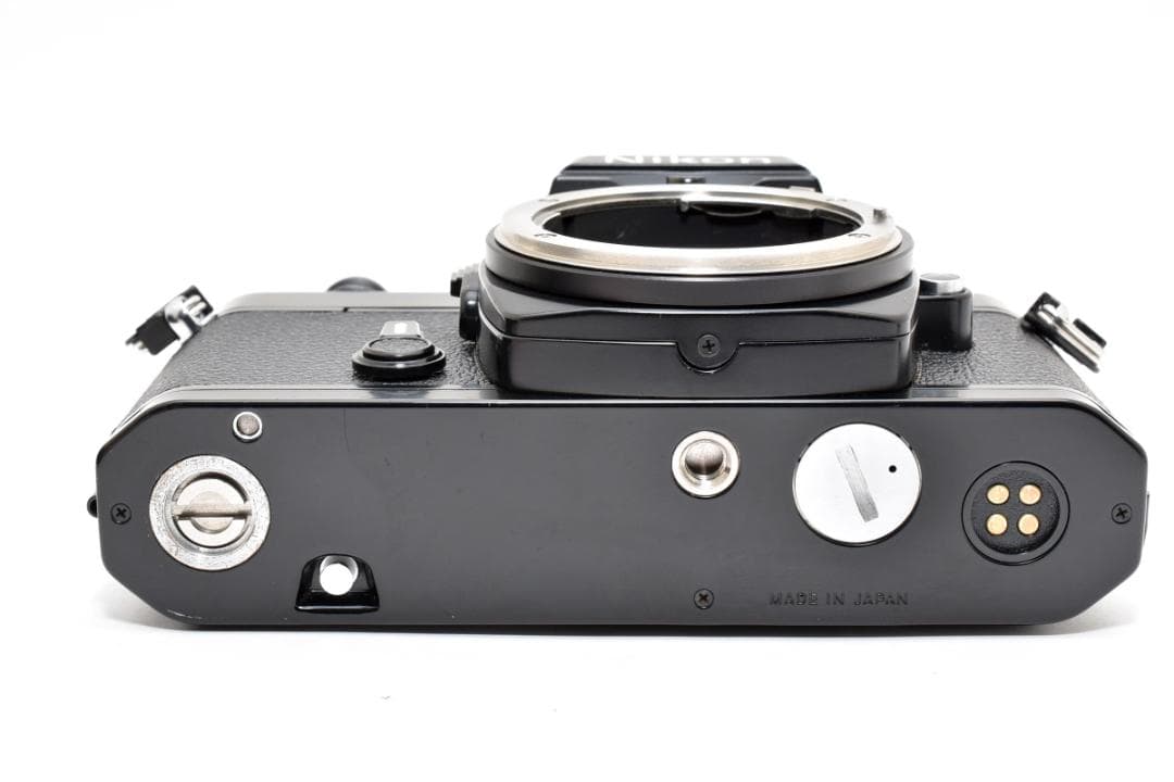 超美品 NIKON FE ブラック フィルムカメラ モルト新品交換済 H318