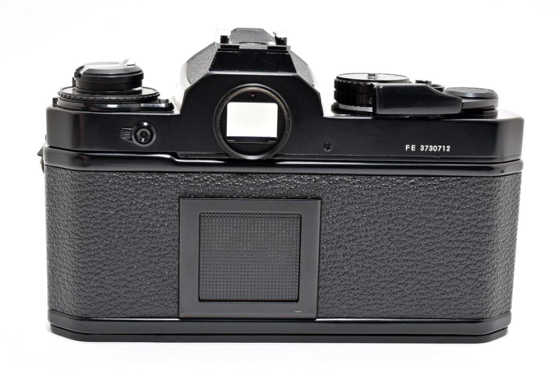 超美品 NIKON FE ブラック フィルムカメラ モルト新品交換済 H318