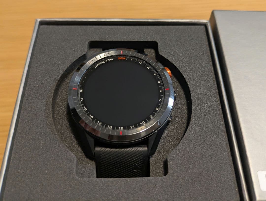 【美品】ガーミン(Garmin) Approach S62 GPSゴルフウォッチ
