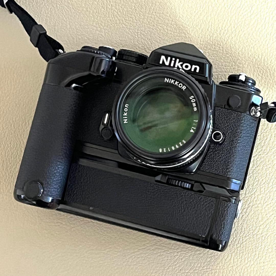 Nikon ニコン　FE2 ブラック＋Ai-s 50mm f/1.4、おまけ