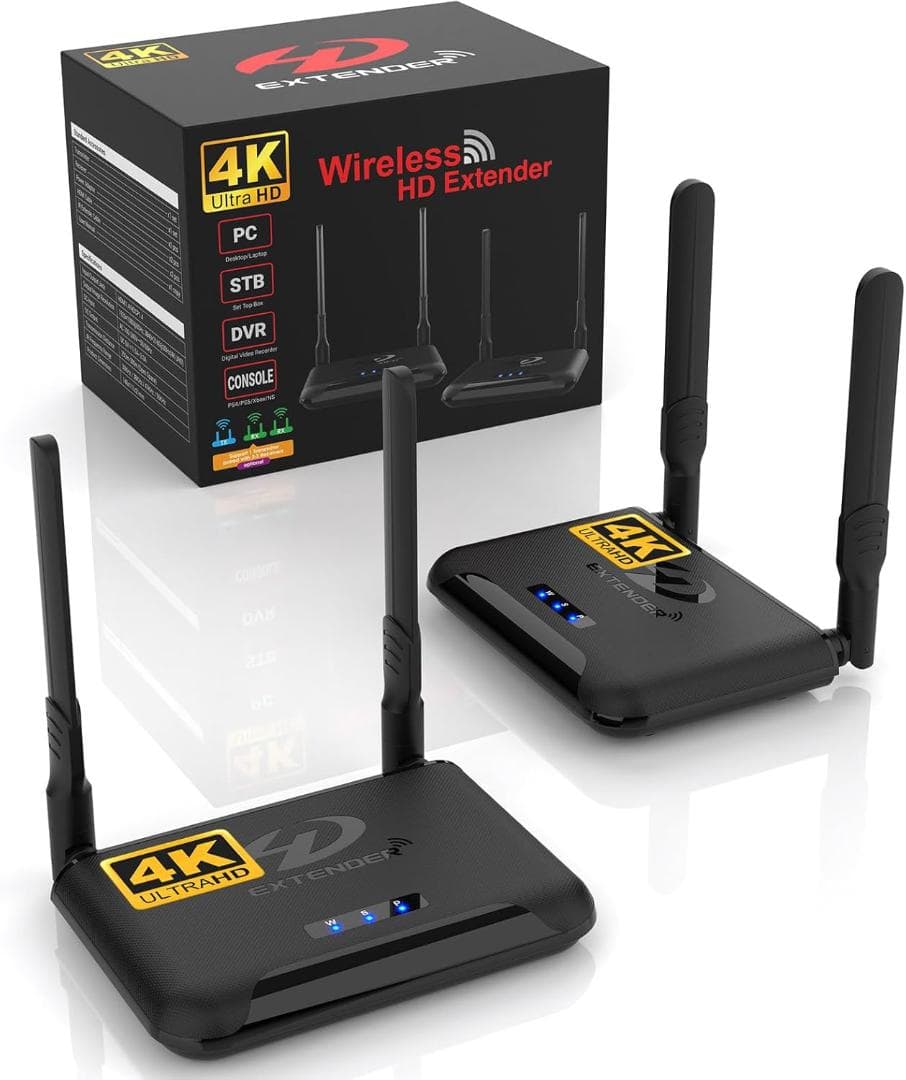 ワイヤレス　HDMI　送信機　受信機　hdmi 無線化　4K　トランスミッター