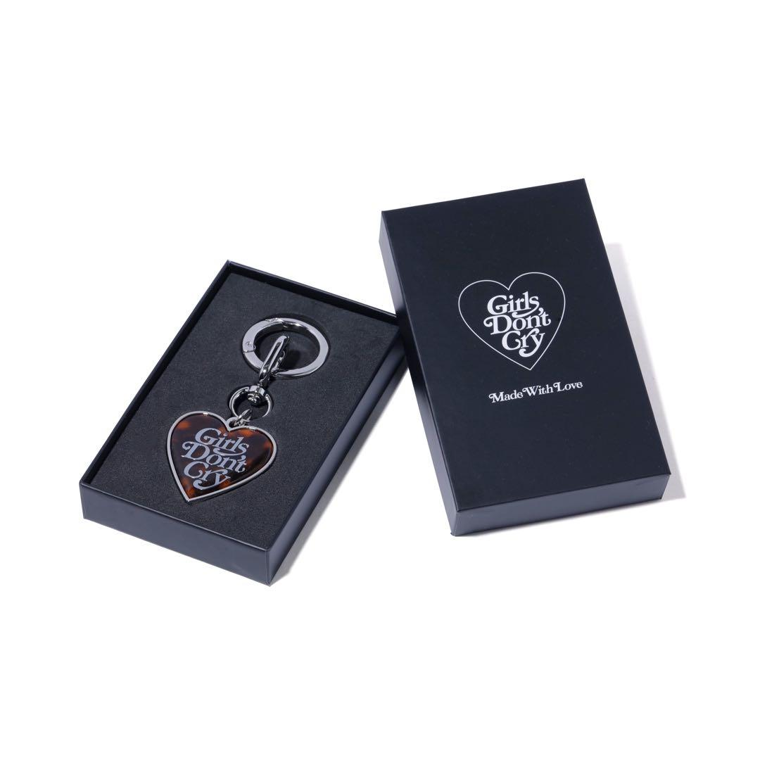 小物 GIRLS DON'T CRY KEYRING SILVER