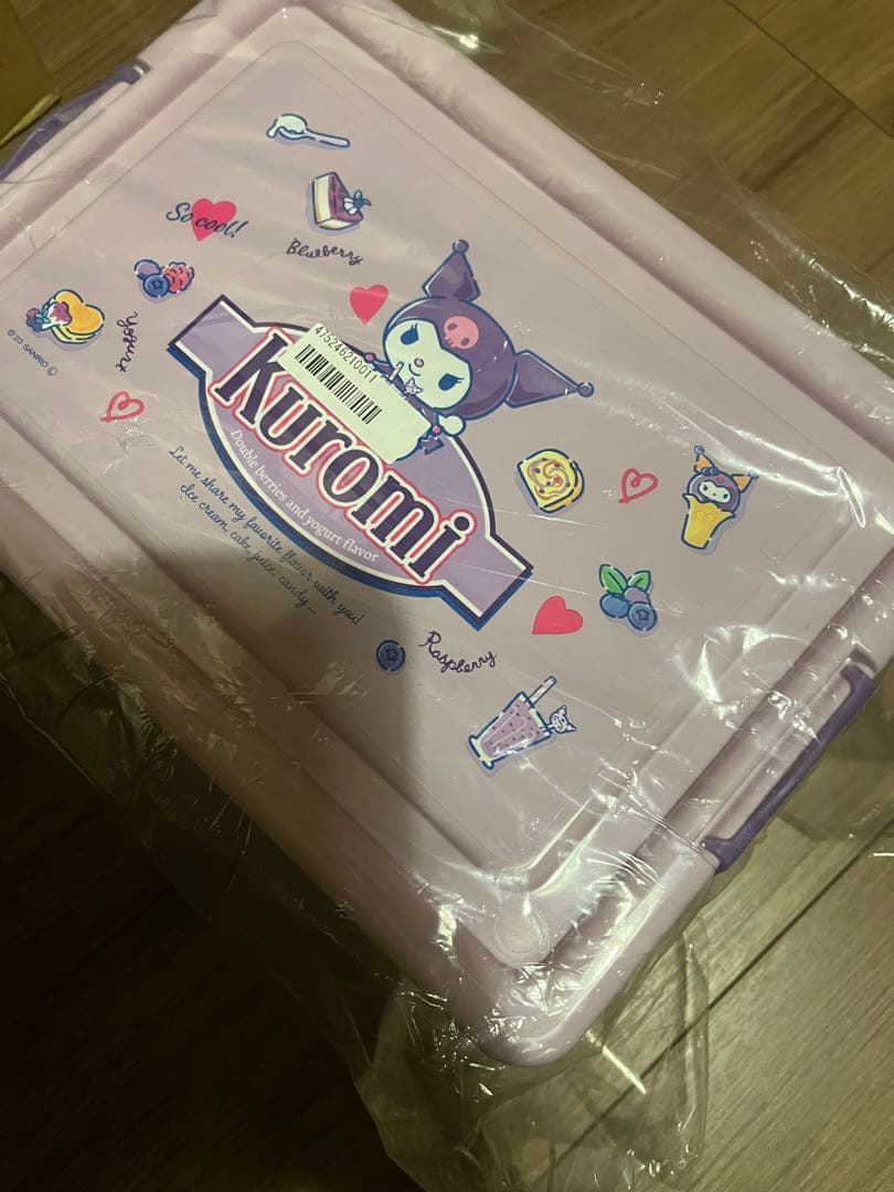 サンリオ　クロミ　ボックス　box 未使用　収納　kuromi sanrio