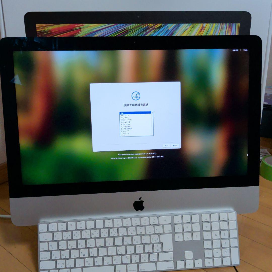 Macデスクトップ iMac 2019 21.5inch i5-8500 16GB/1TB FD