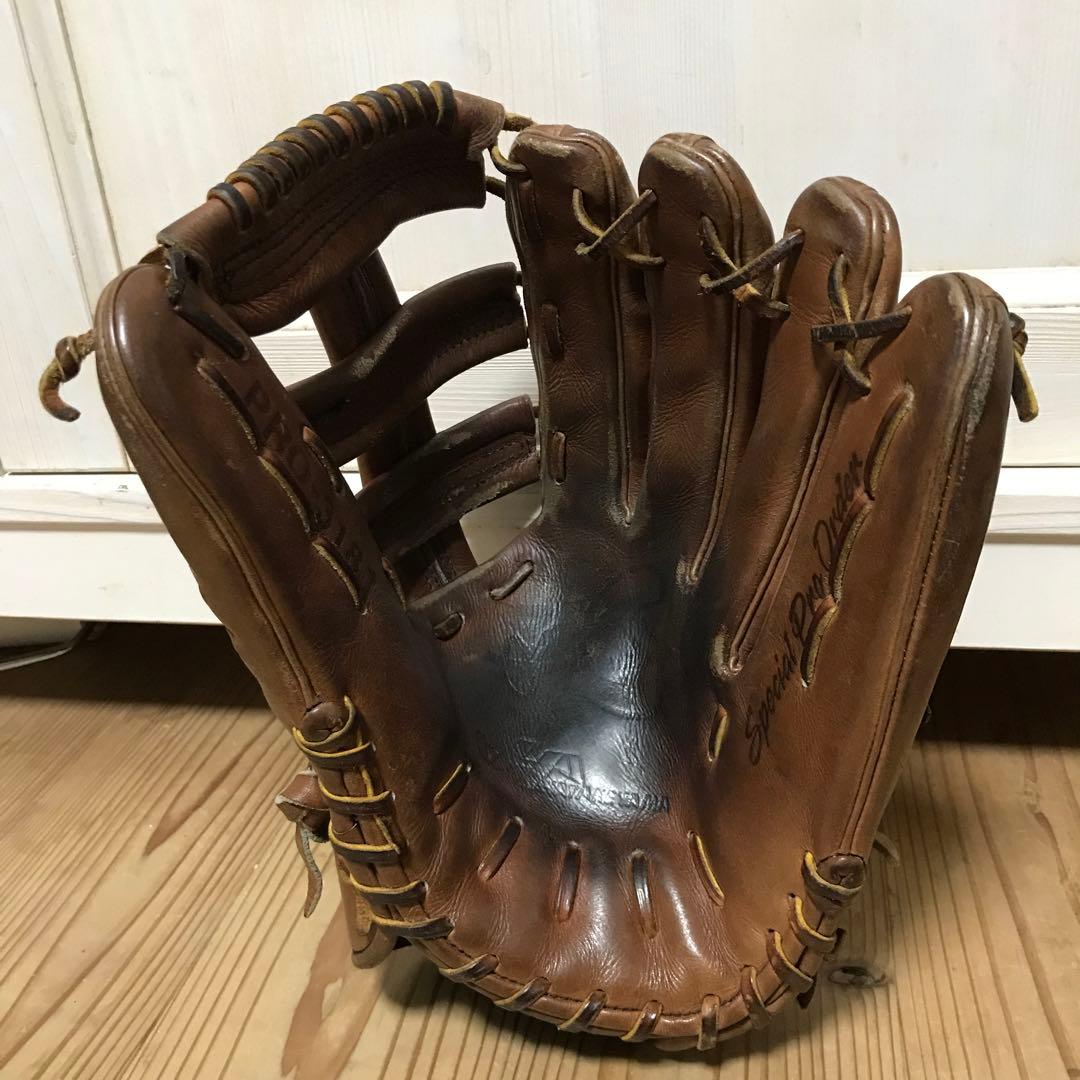 本日限定値下げ！ハタケヤマ　硬式外野用オーダーグローブ