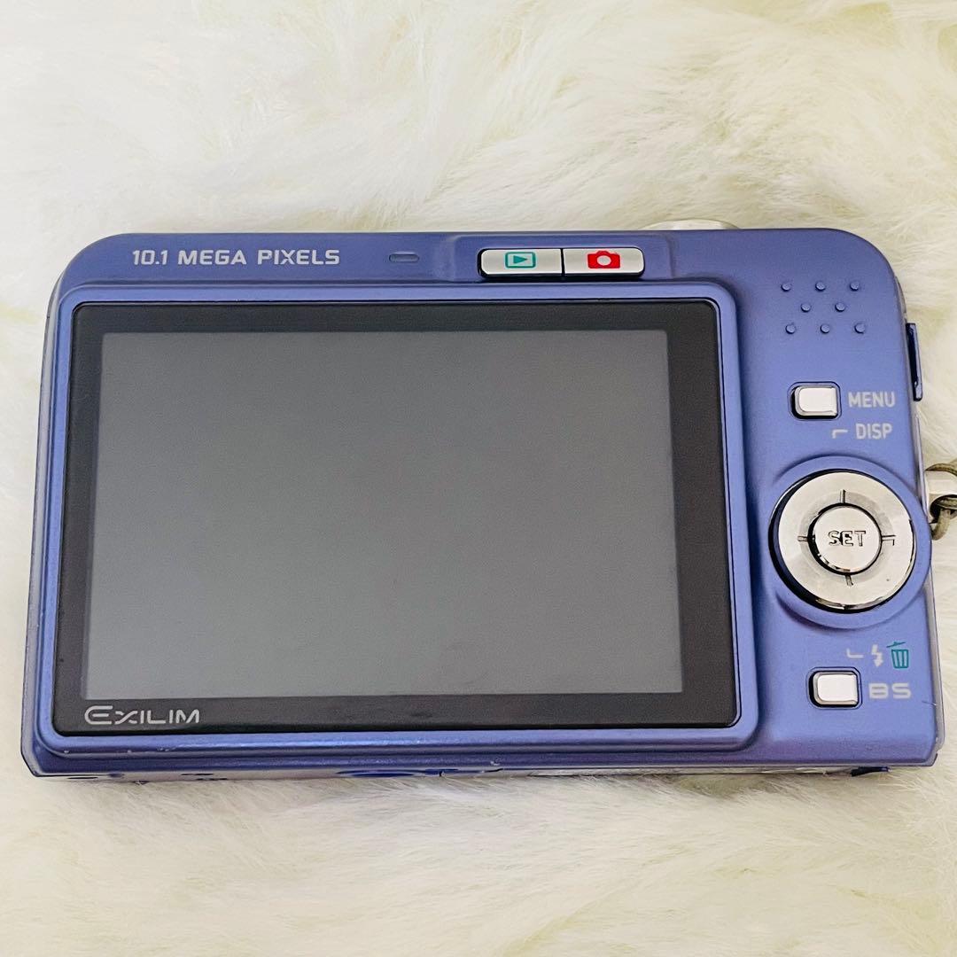 カシオ EXILIM EX-Z1080 パープル ブルー　デジカメ コンデジ