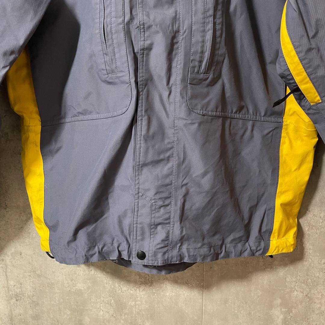 Burtonバートンスキーウェアスノーボードジャケットパーカー紺ネイビー黄色希少