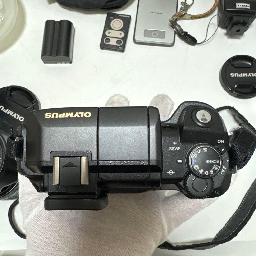OLYMPUS オリンパス E-300 デジタル一眼レフカメラ レンズ3点