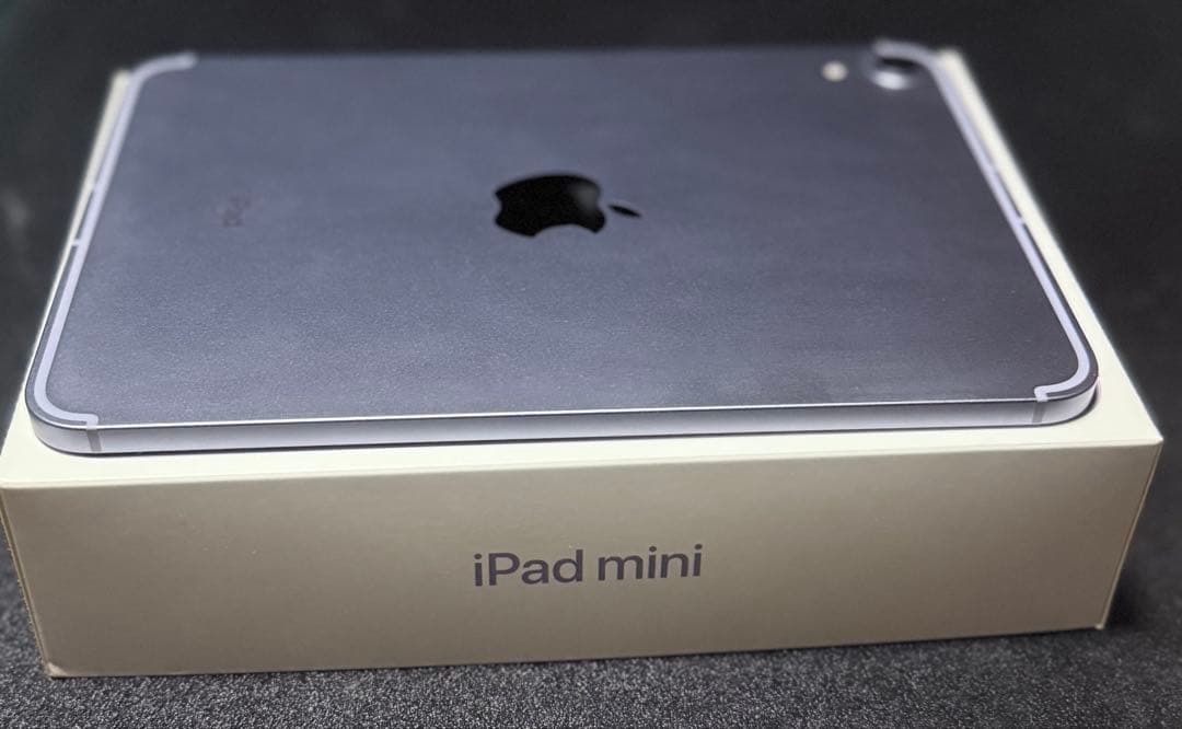 iPad mini 第6世代　パープル　セルラーモデル　64GB 美品　87%