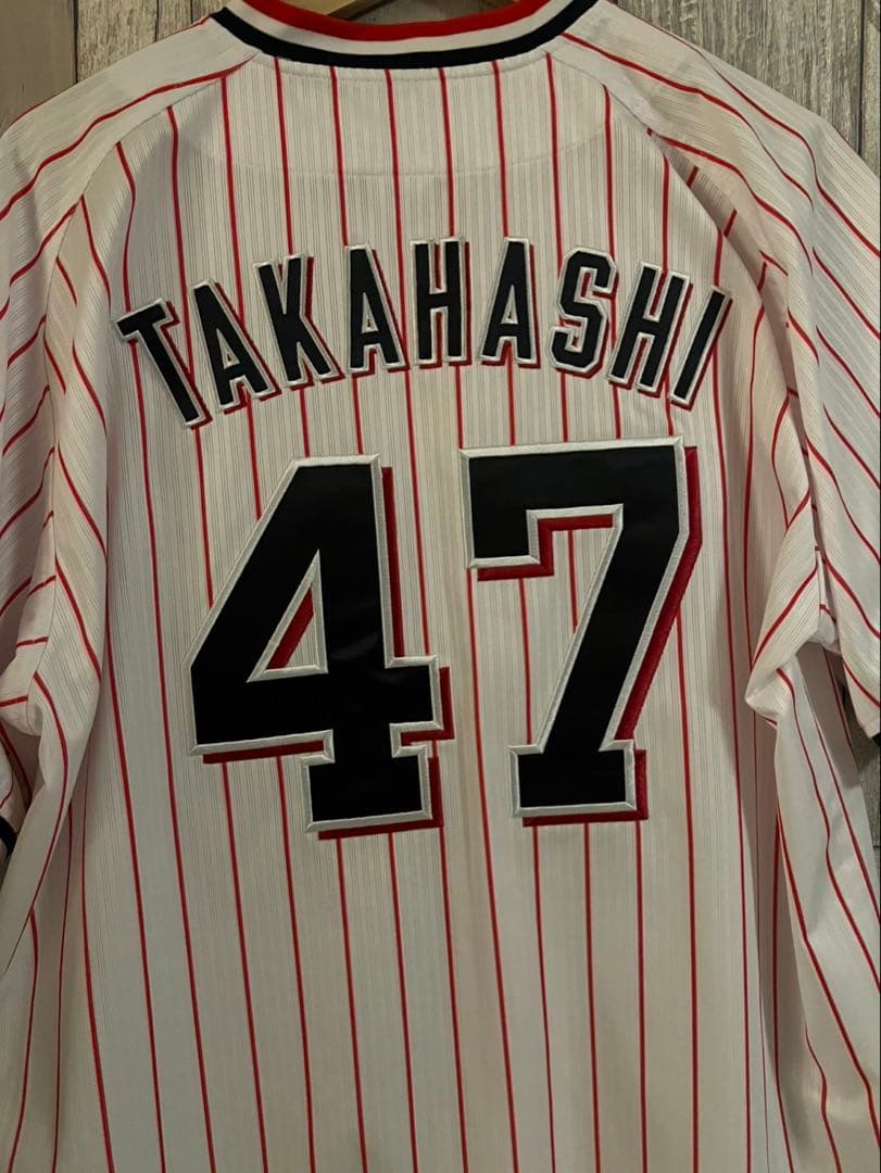 ヤクルトスワローズ 2025レプリカユニフォーム 47 高橋奎二