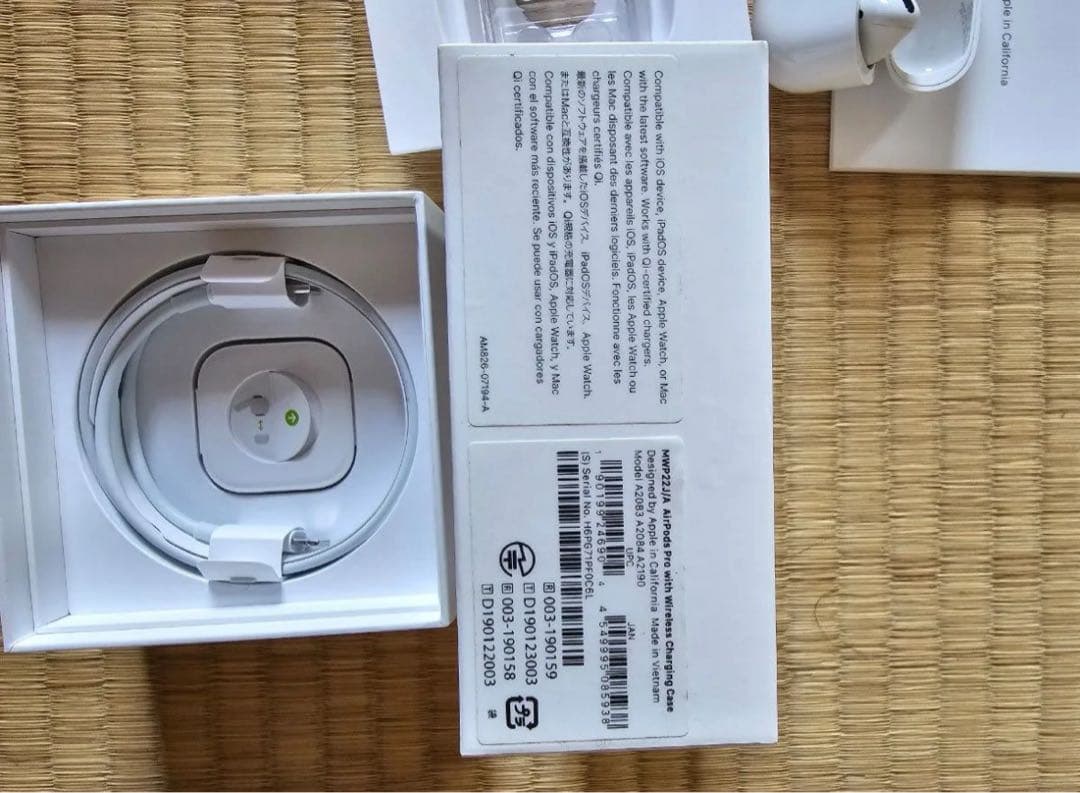 Air Pods Pro MWP22J/A 動作確認済