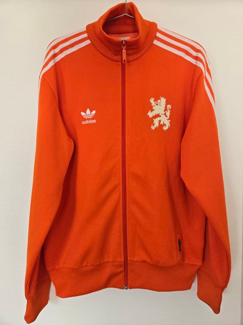 オランダ代表 × adidas トラックジャケット｜復刻モデル｜Lサイズ