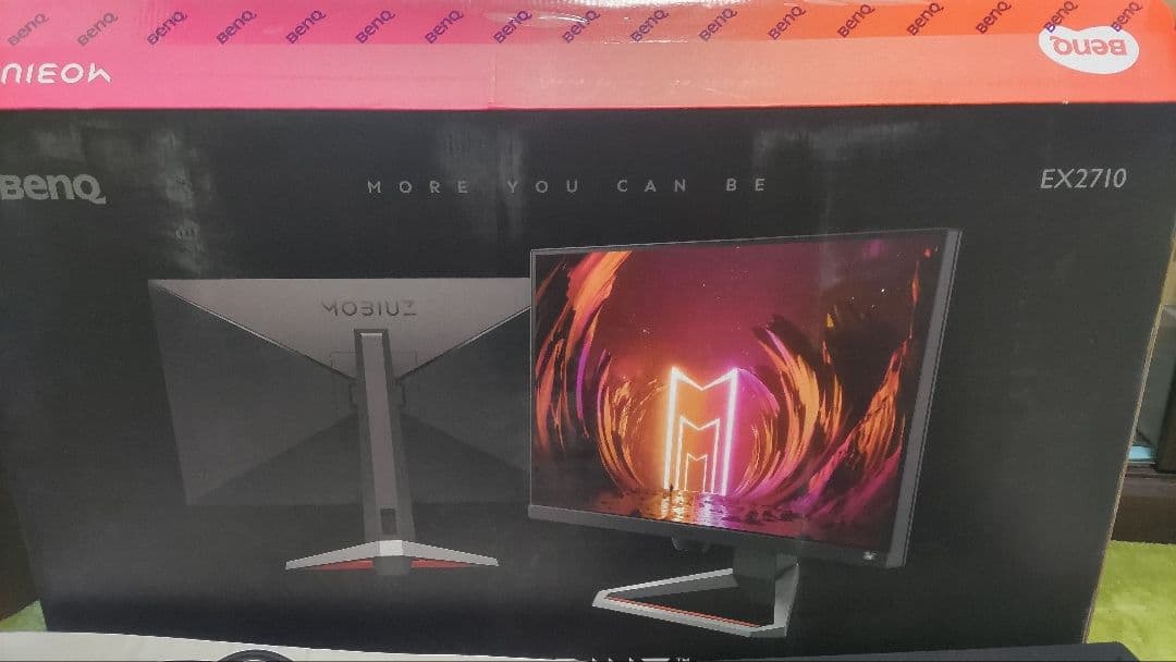 【中古】27型BenQ MOBIUZ ゲーミングモニター EX2710