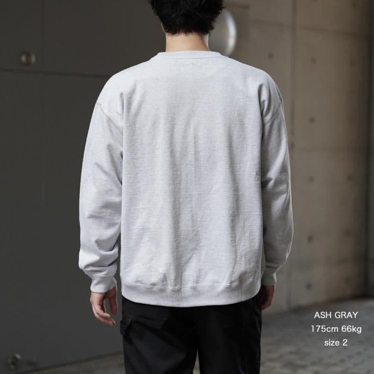【極美品】25SS マーカウェア コンフォートスウェット グレー サイズ2