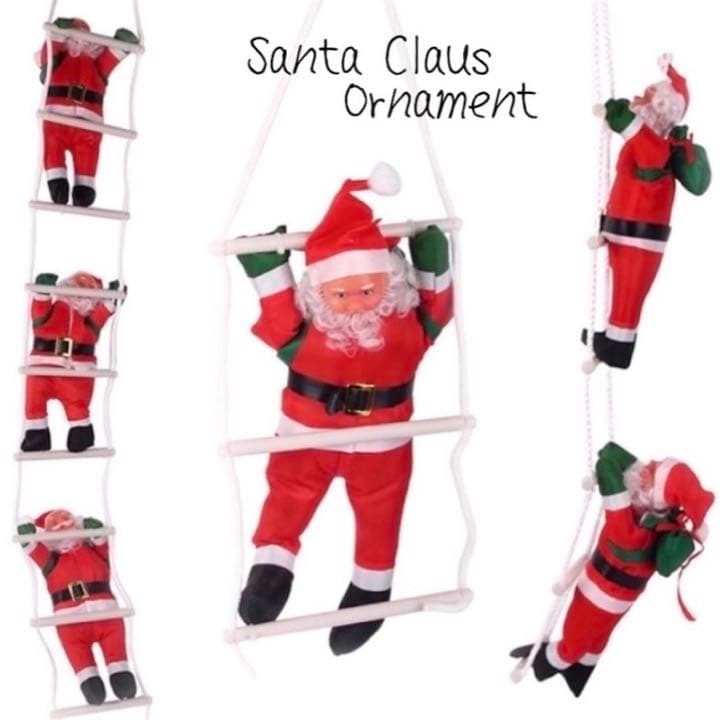 現品限り ❤️ クリスマス シンプル ツリー はしご サンタクロース Xmas