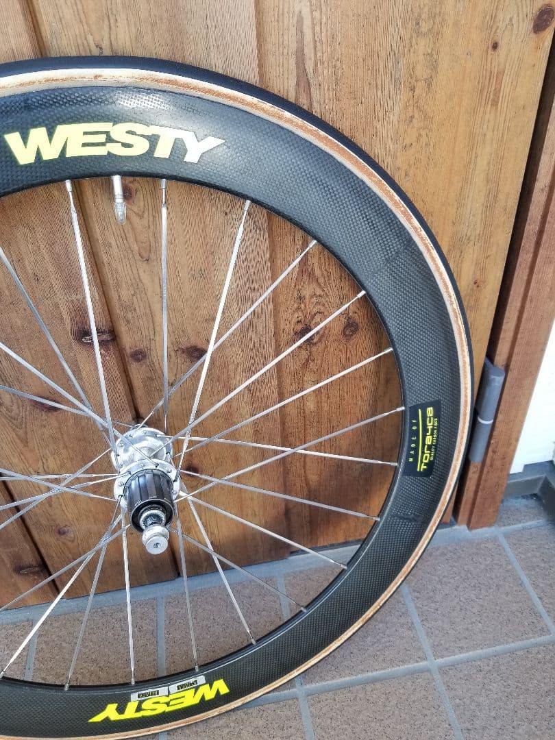 TORAYKA 650c トレカ カーボンチューブラーホイール DURA-ACE