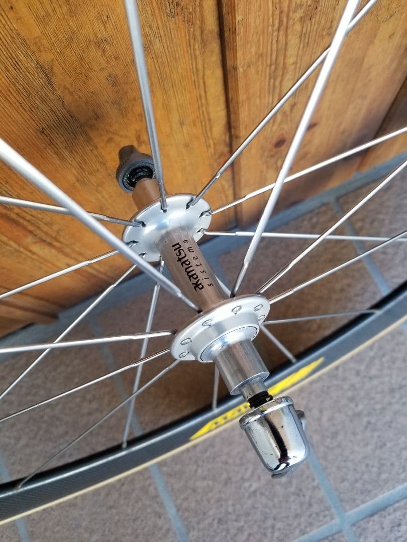 TORAYKA 650c トレカ カーボンチューブラーホイール DURA-ACE