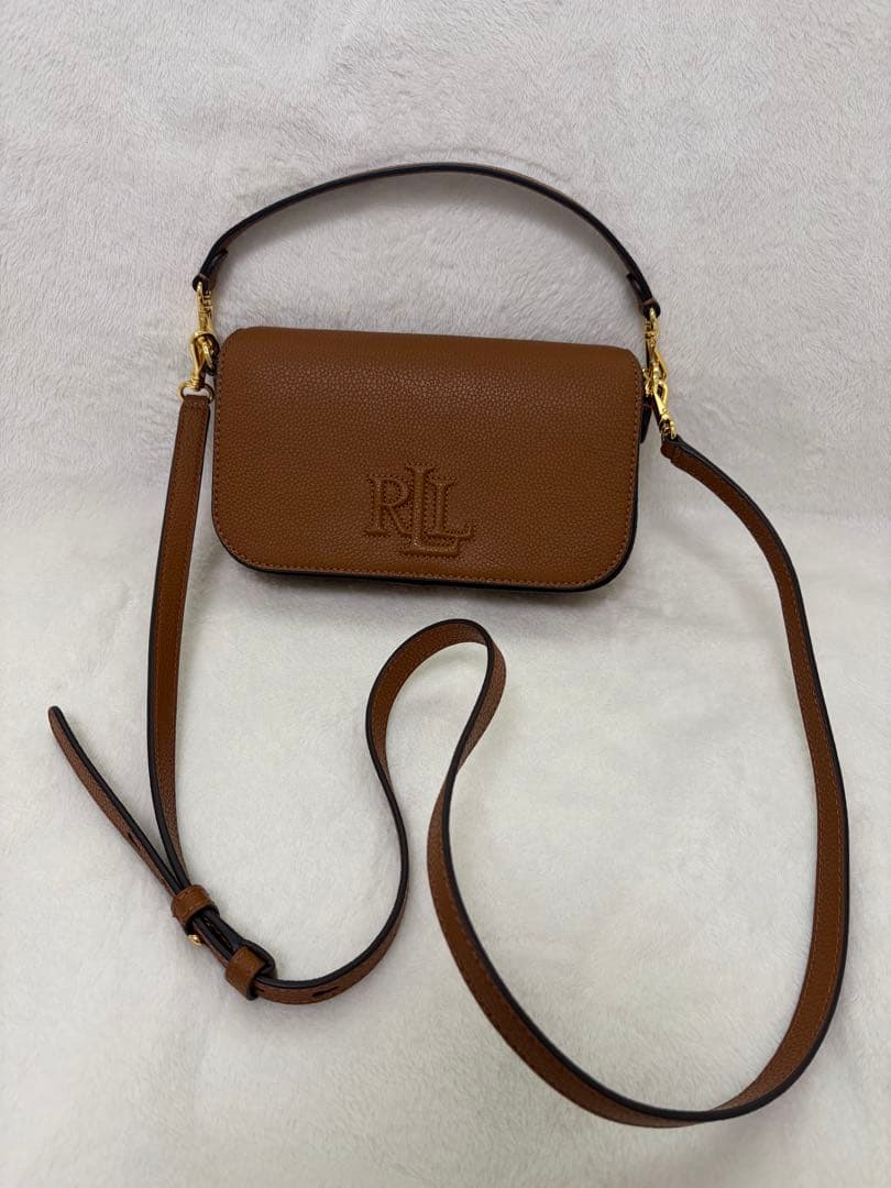【極美品】Ralph Laurenラルフローレン　ショルダーバッグ