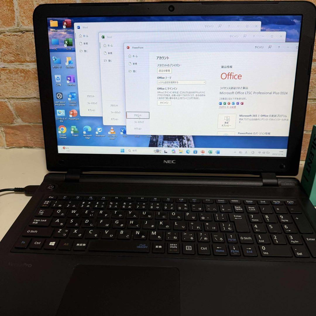 NECノート PC Webカメラ　SSDサクサク起動　Windows 11Pro