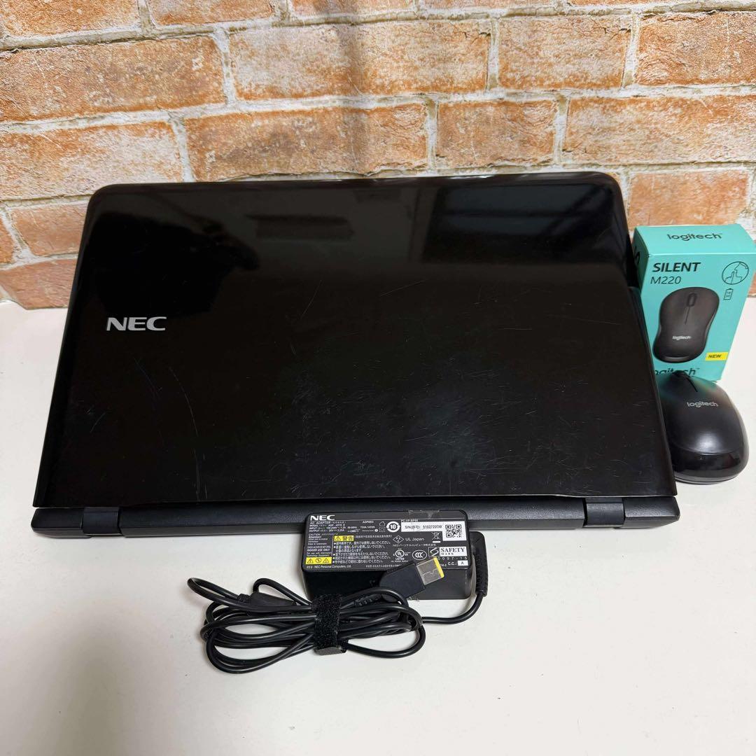NECノート PC Webカメラ　SSDサクサク起動　Windows 11Pro