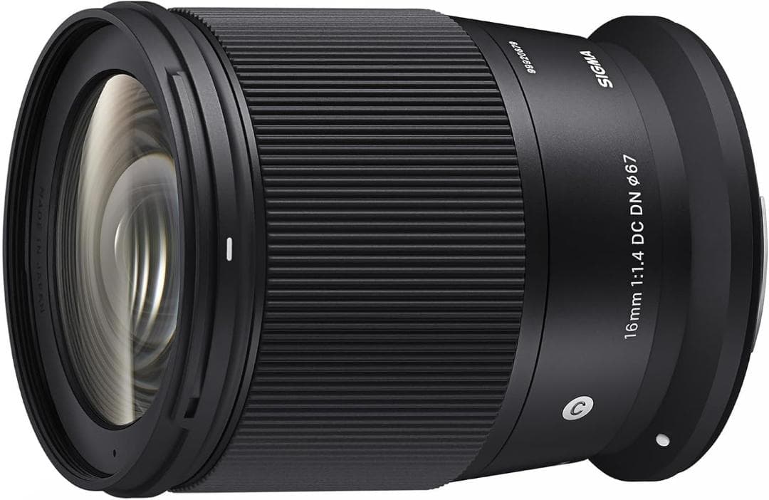 SIGMA 16mm F1.4 DC DN キヤノンRFマウント用
