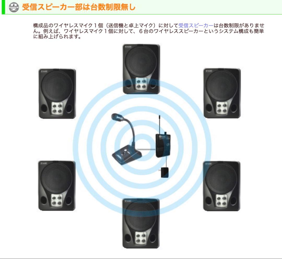 M546EC-WS10ML ワイヤレススピーカー（店舗内放送に最適）