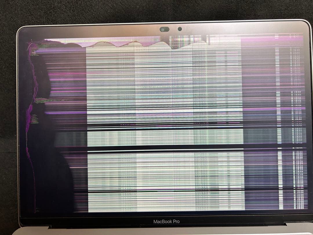 【ジャンク品】MacBookPro 13インチ M1 2020 画面割れ