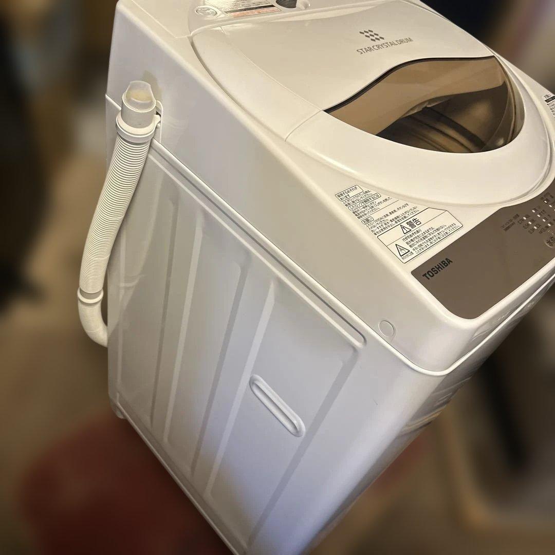 TOSHIBA スターホワイトドラム 5kg 洗濯機 本体