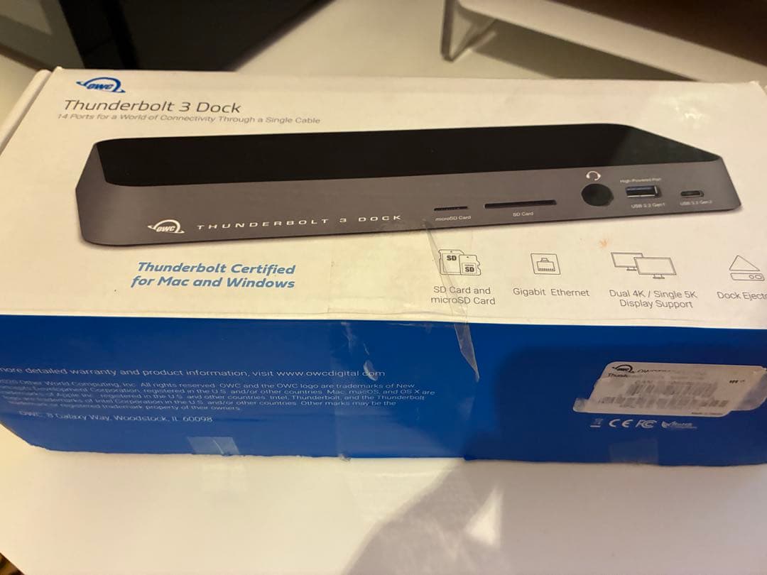 OWC 14Port Thunderbolt 3 Dockドッキングステーション