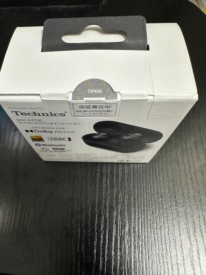 【新品未開封品】Technics AZ100-K ワイヤレスイヤホン