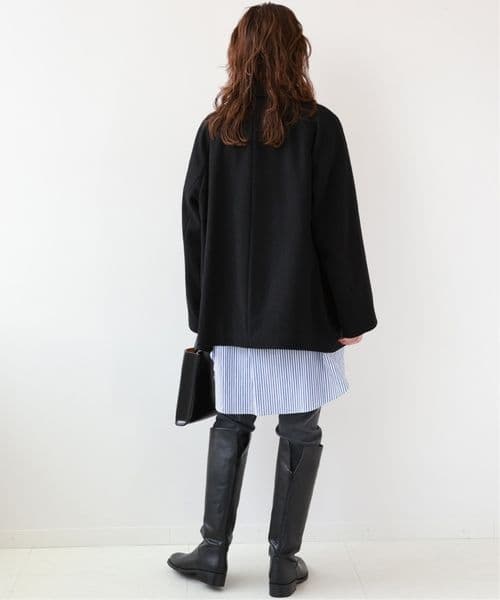 ジャーナルスタンダードレリューム尾州ウールショートPコート