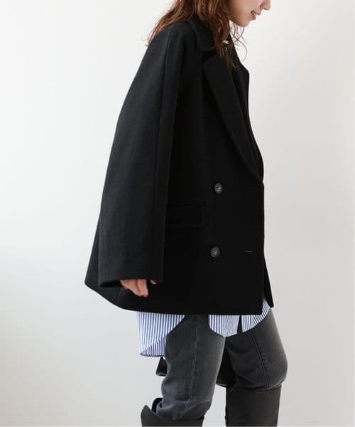 ジャーナルスタンダードレリューム尾州ウールショートPコート