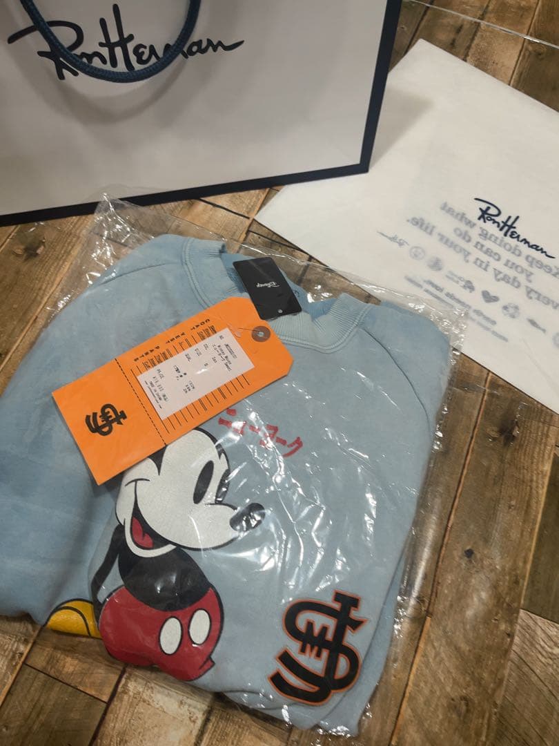 【超レア！入手困難】Ron Herman購入 ヴィンテージMickeyスウェット