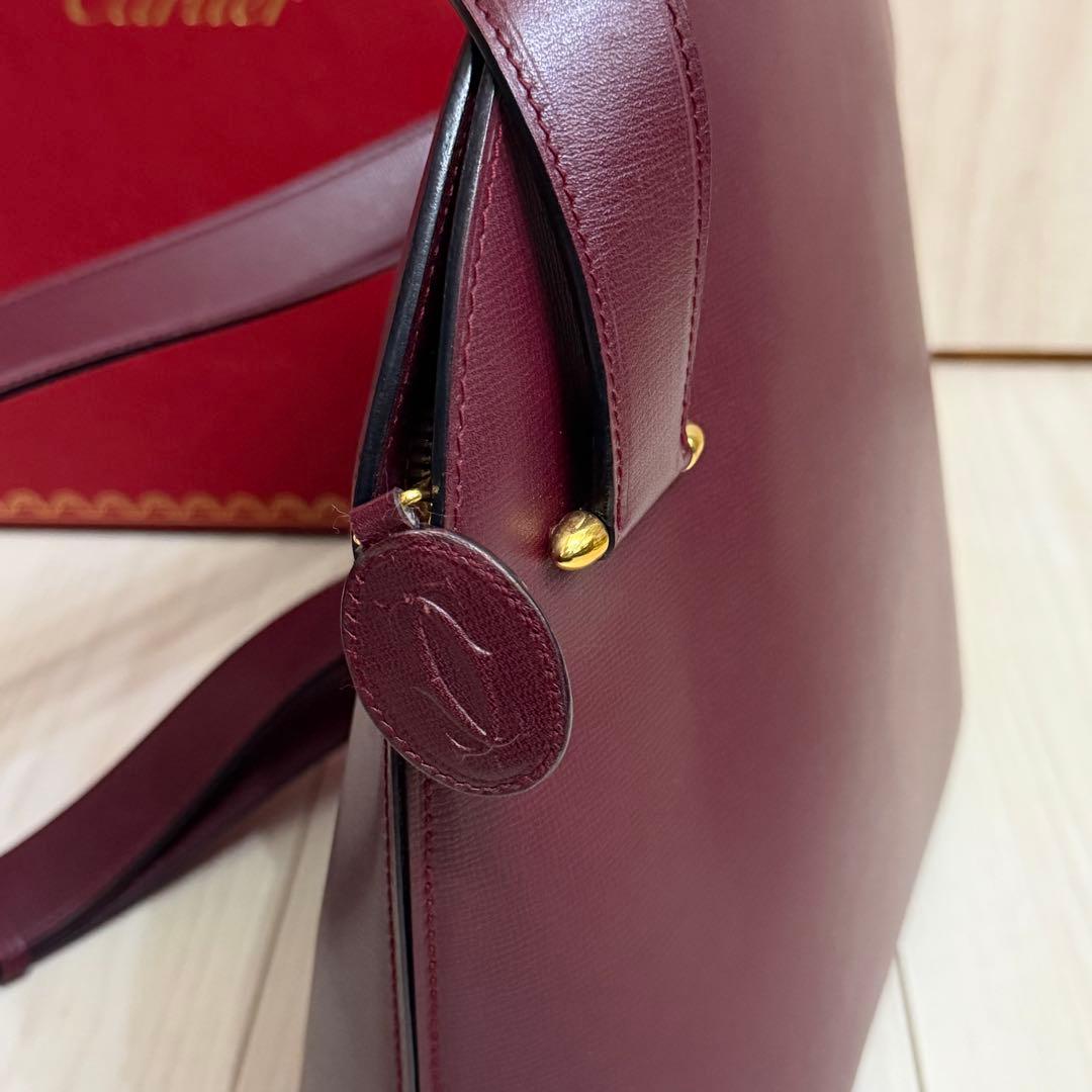 Cartier カルティエ ショルダーバッグ マストライン ゴールド金具 バッグ