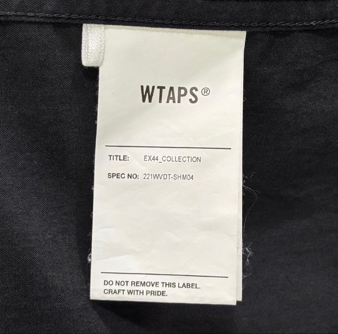 希少WTAPS SCOUT LS NYCO.TUSSAH Black L