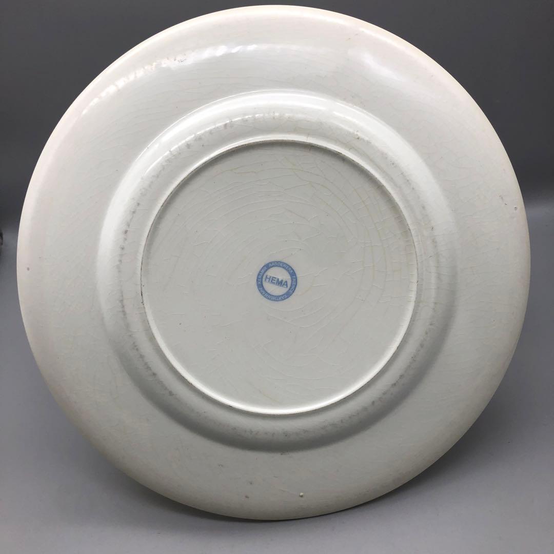 オランダHEMAアンティーク三段ティーカッププレート飾りスタンドビンテージ陶器