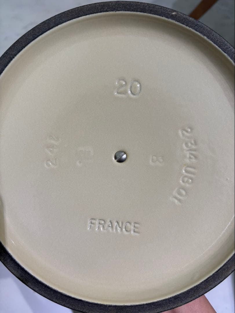 LE CREUSET ル・クルーゼ ココットロンド ホーロー鍋 20cm