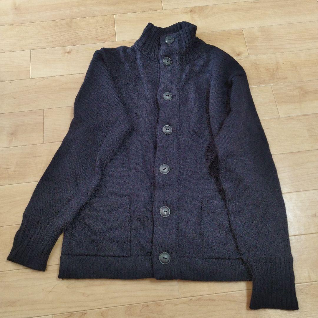 【29】45rpm カーディガン 肉厚　ニット　ウール　ローゲージ