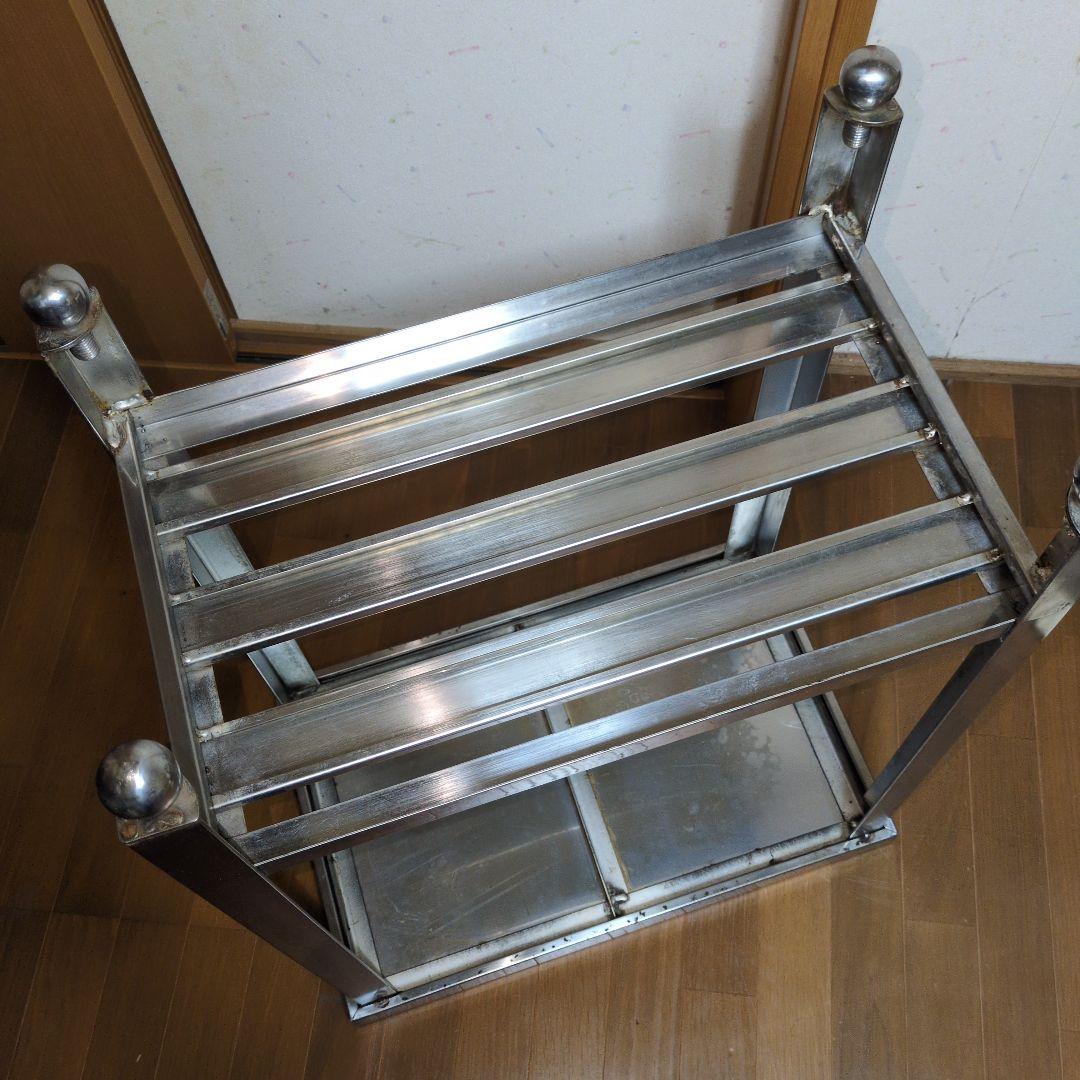 業務用 ステンレススチール作業台38×60×80cm