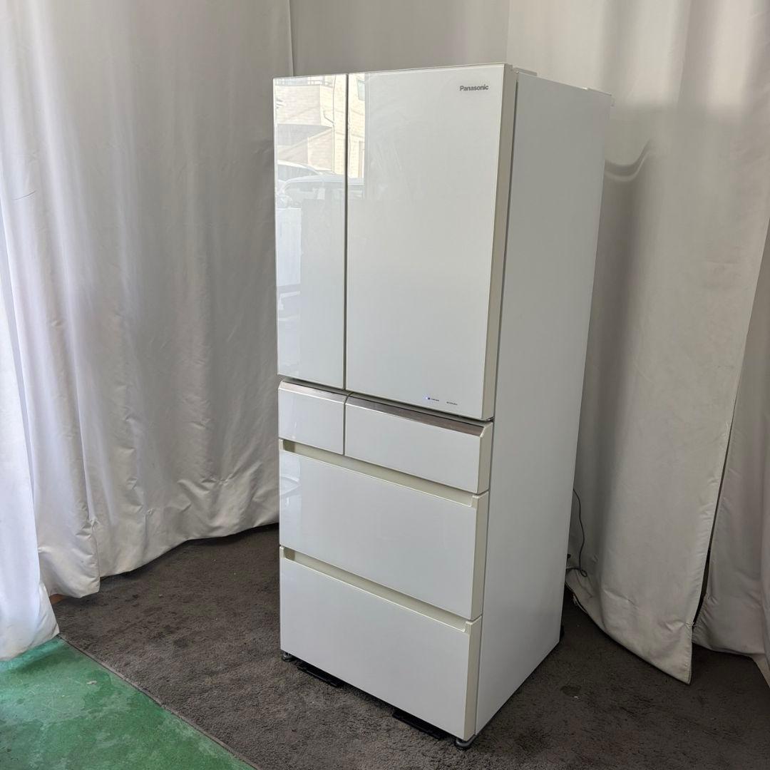 37　設置無料　冷蔵庫　パナソニック　大型　400-500ℓ　フレンチ　安　綺麗