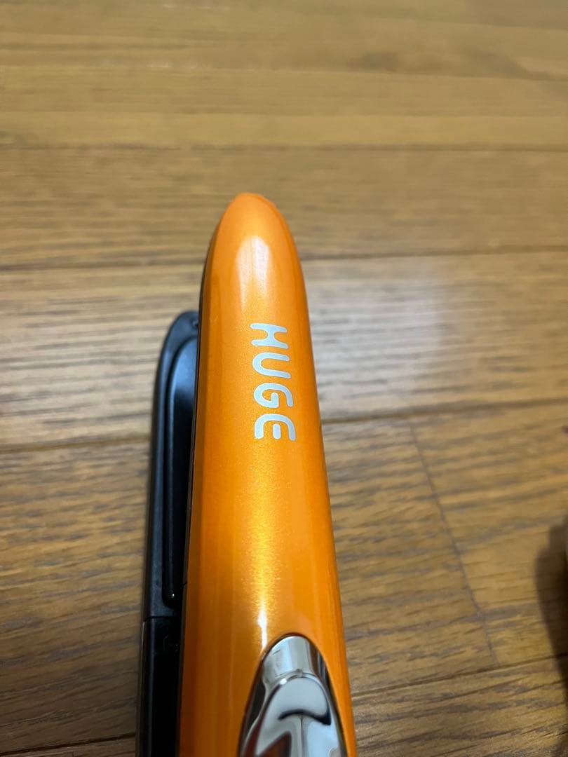 オレンジ ストレートヘアアイロン