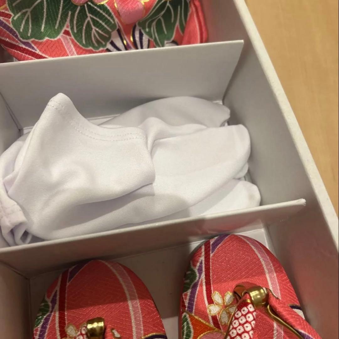 【未使用品】七五三 子供用 花柄 ピンク系 セット　３歳