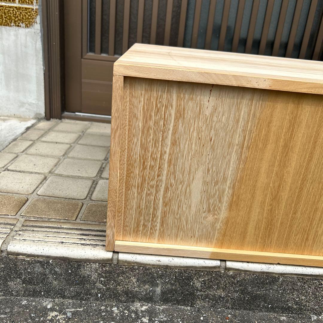 【レトロ】桐箪笥　天然木　③