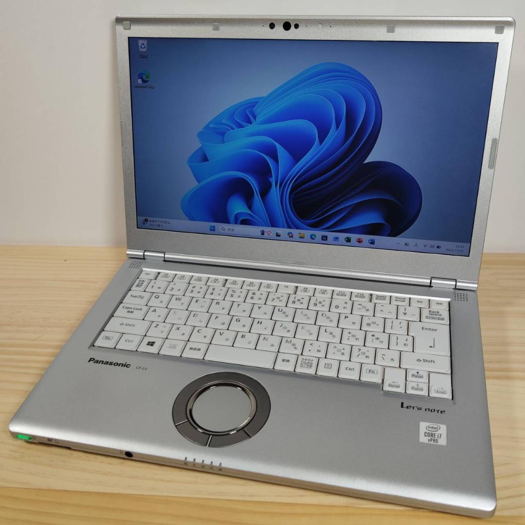 美品 爆速 Panasonic レッツノート LV9 i7搭載 16GB 1TB