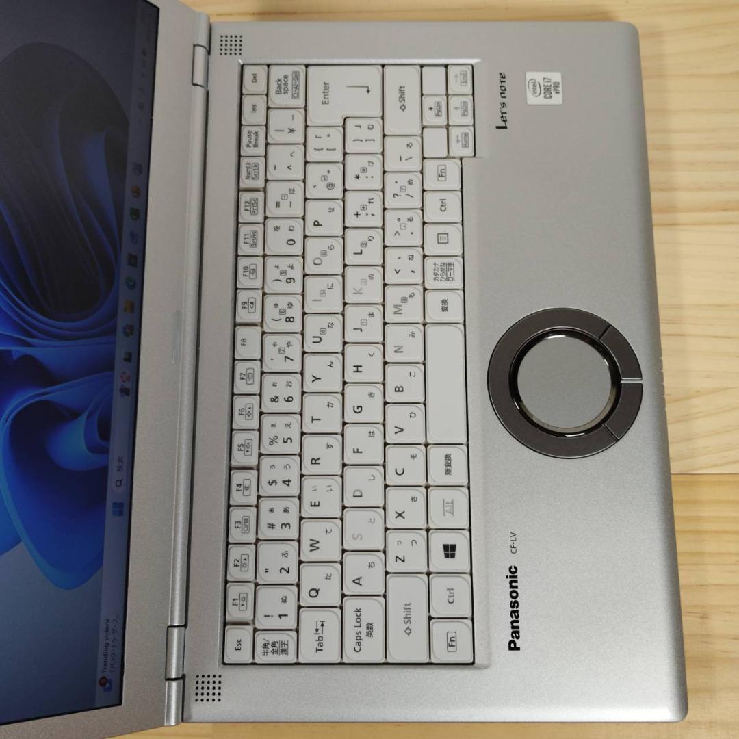 美品 爆速 Panasonic レッツノート LV9 i7搭載 16GB 1TB