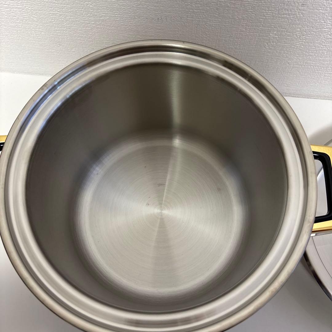 タッパーウェア　21cm寸胴鍋 ステンレス製