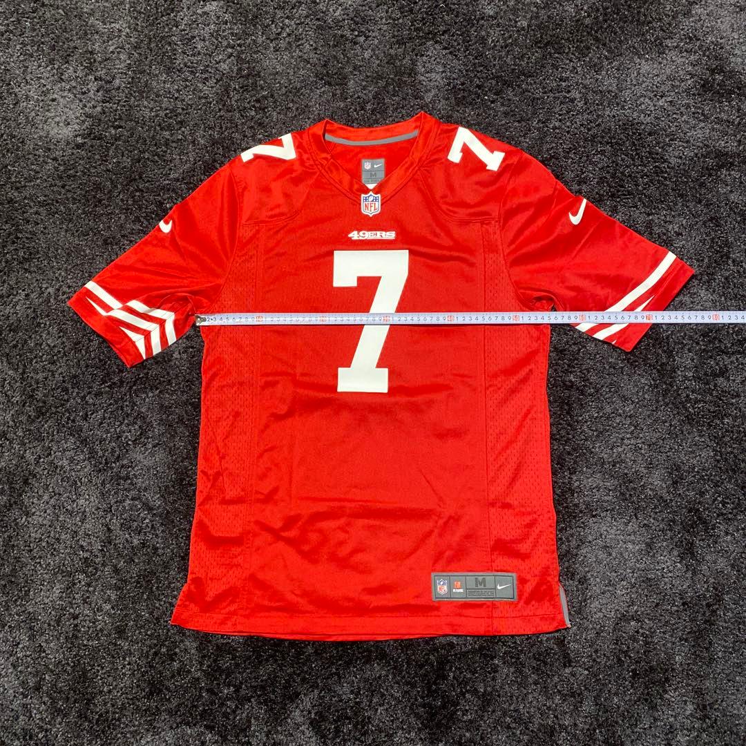 訳有ほぼ未使用 説明必読 NFL 49ERSキャパニック ジャージ ミニヘル付