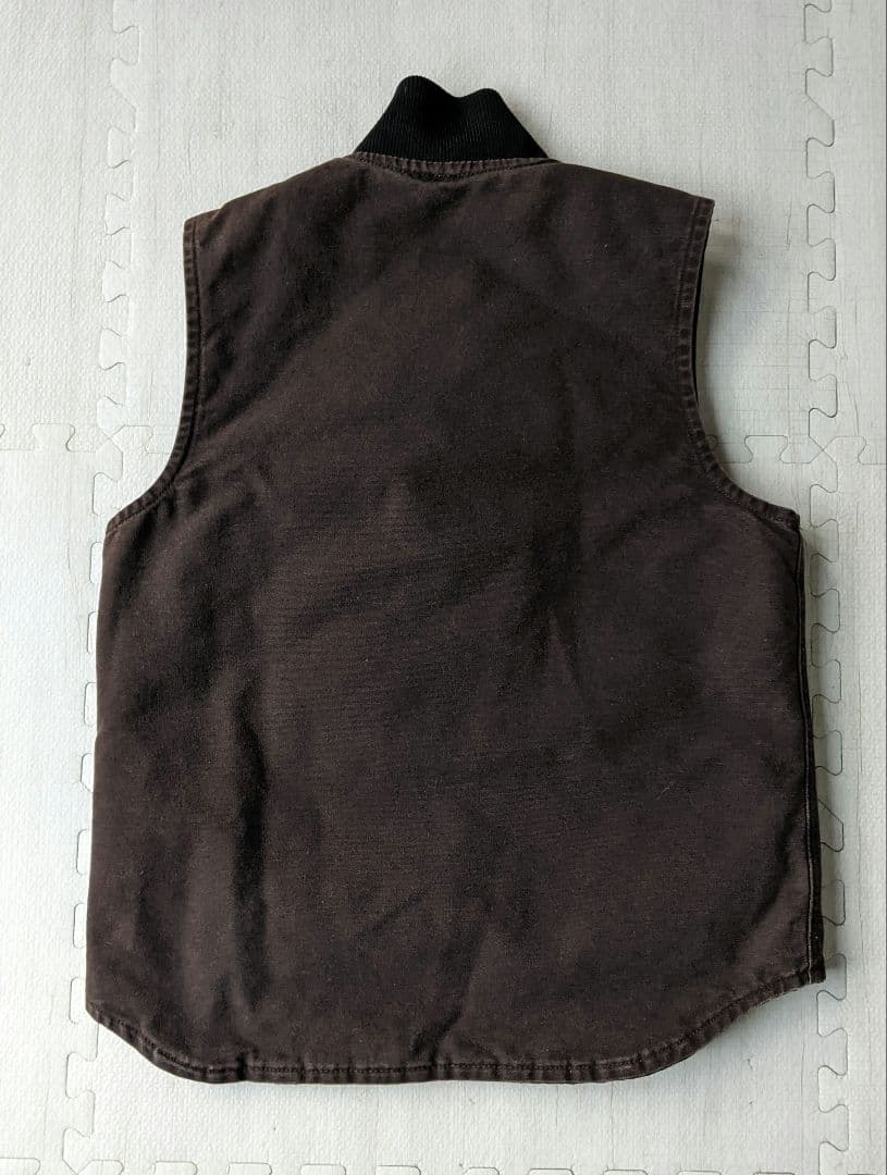 Carhartt カーハート ダック ベスト ブラウン メキシコ製