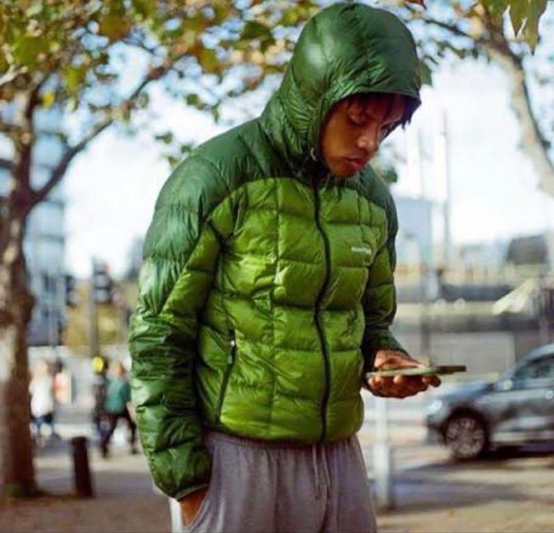 montbellスペリオダウンジャケット　usレッド